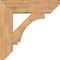 Ekena Millwork Imperial Slat Smooth Bracket w/ Offset Brace, Western Red Cedar, 7 1/2"W x 26"D x 26"H BKT0806X26X26IMP06SWR - alternate 2